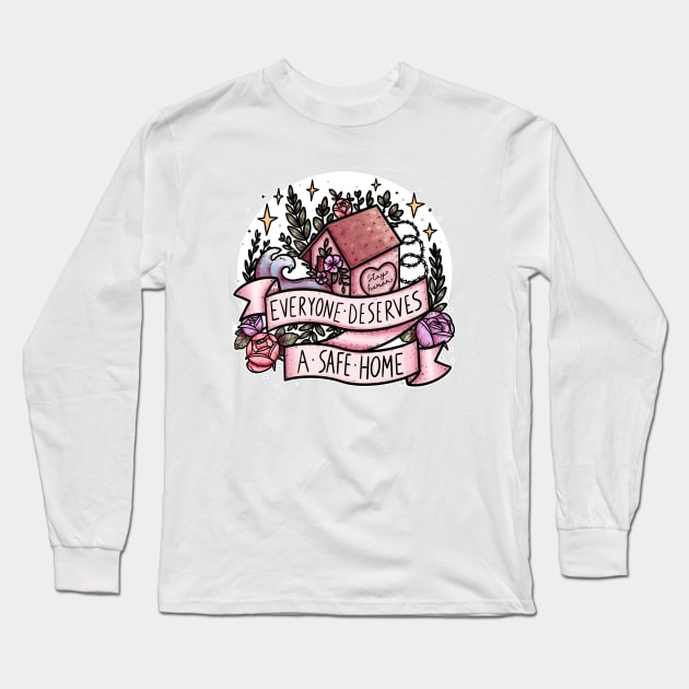 home Long Sleeve T-Shirt by chiaraLBart